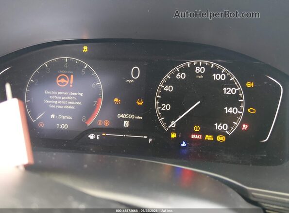 2HGFE2F50RH529582 2024 HONDA CIVIC Gray Widok tylnych siedzeń