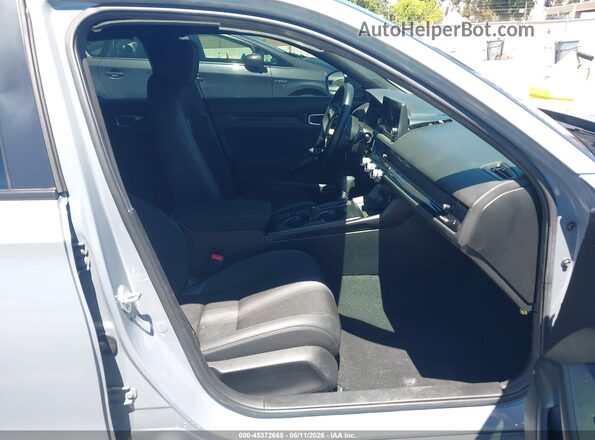 2HGFE2F50RH529582 2024 HONDA CIVIC Gray Widok wnętrza z przodu