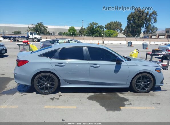 2HGFE2F50RH529582 2024 HONDA CIVIC Gray Widok wnętrza 360 stopni