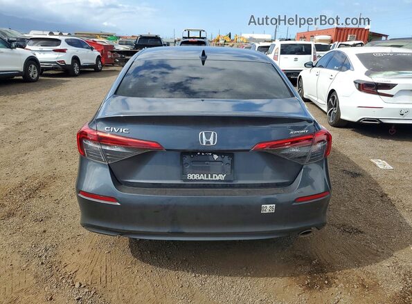2HGFE2F50RH539898 2024 HONDA CIVIC Charcoal Widok z tyłu