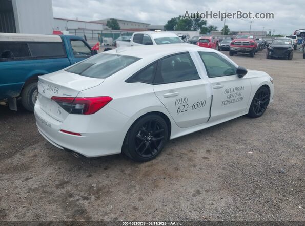 2HGFE2F50RH554787 2024 HONDA CIVIC Белый Задняя правая четверть