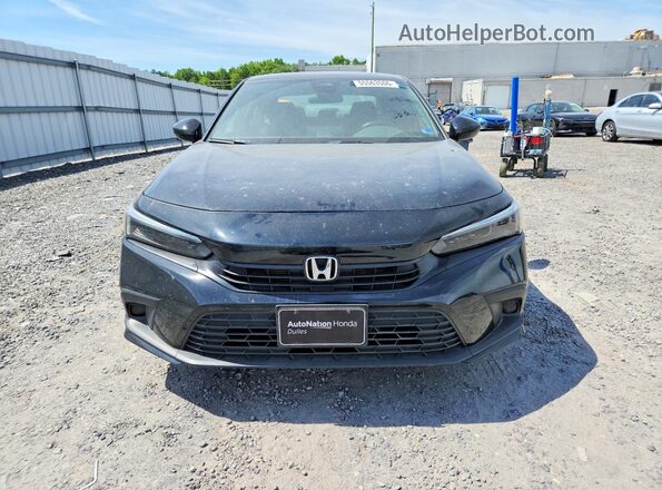 2HGFE2F50RH569886 2024 HONDA CIVIC Black Widok z przodu