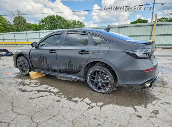 2HGFE2F50RH570570 2024 HONDA CIVIC Black უკანა მარცხენა
