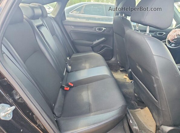 2HGFE2F50SH103560 2025 HONDA CIVIC Black Rear seats view