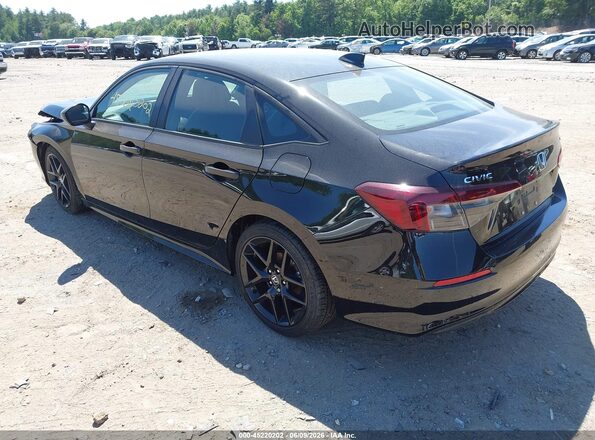 2HGFE2F50SH506437 2025 HONDA CIVIC Black Задня ліва чверть