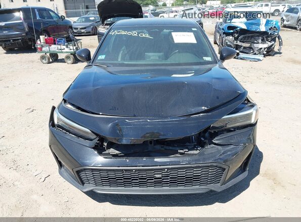 2HGFE2F50SH506437 2025 HONDA CIVIC Black Вид щитка приладів