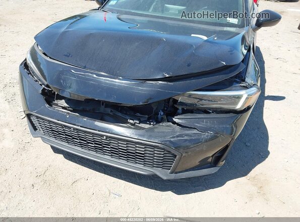 2HGFE2F50SH506437 2025 HONDA CIVIC Black Вид спереду