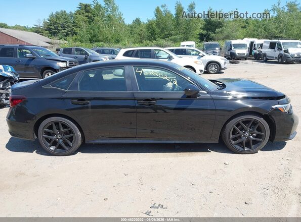 2HGFE2F50SH506437 2025 HONDA CIVIC Black Вид задньої частини салону