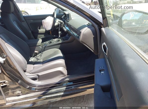 2HGFE2F50SH506437 2025 HONDA CIVIC Black Вид салону спереду