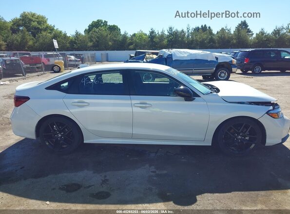 2HGFE2F50SH526087 2025 HONDA CIVIC White Սալոնի հետևի տեսք