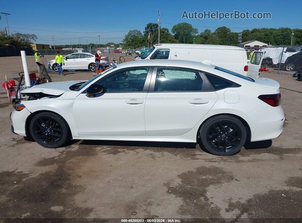 2HGFE2F50SH526087 2025 HONDA CIVIC White Սալոնի 360 աստիճան տեսք