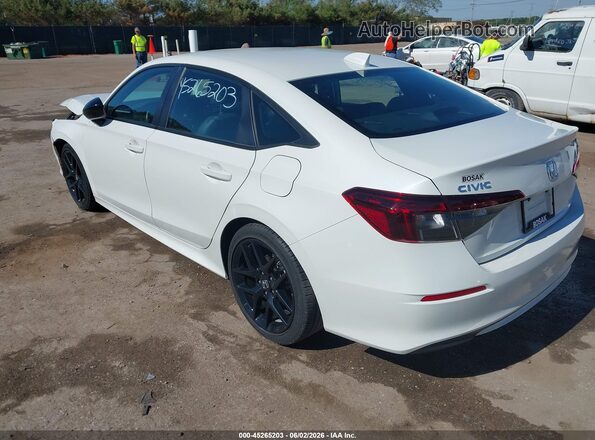 2HGFE2F50SH526087 2025 HONDA CIVIC White Հետևի ձախ