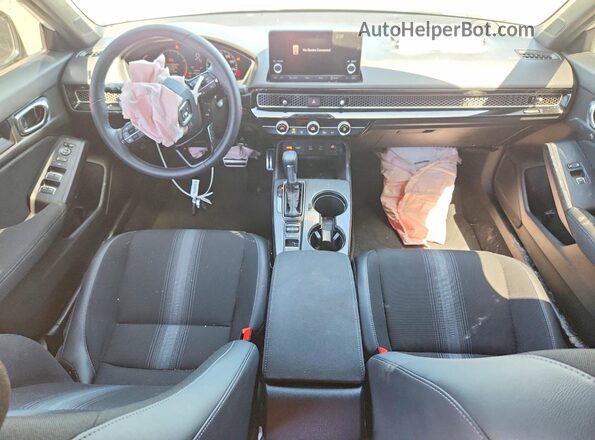 2HGFE2F50SH530057 2025 HONDA CIVIC White Вид панелі приладів