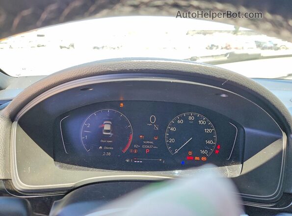 2HGFE2F50SH530057 2025 HONDA CIVIC White Вид щитка приладів