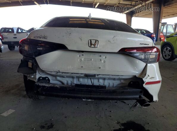 2HGFE2F50SH530057 2025 HONDA CIVIC White Вид ззаду