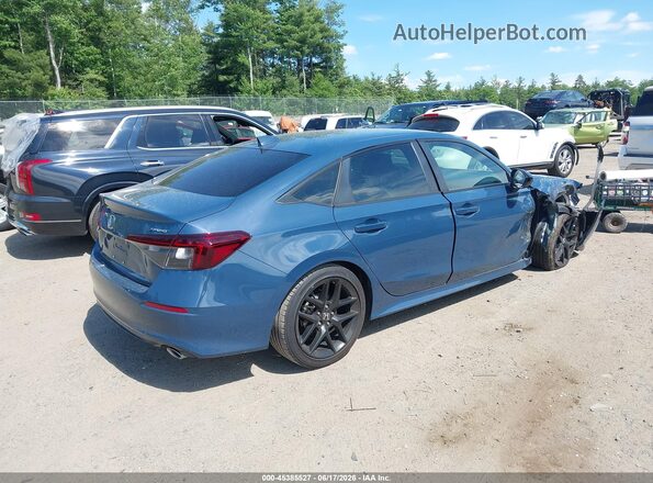 2HGFE2F50SH533265 2025 HONDA CIVIC Blue უკანა მარჯვენა