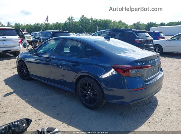 2HGFE2F50SH533265 2025 HONDA CIVIC Blue უკანა მარცხენა