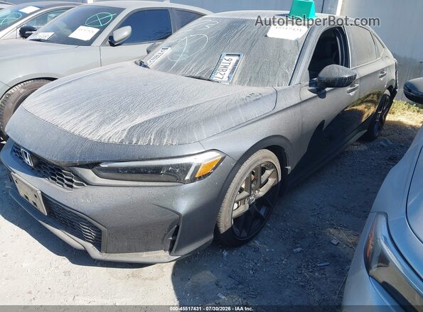2HGFE2F50SH584975 2025 HONDA CIVIC Gray Przód lewy