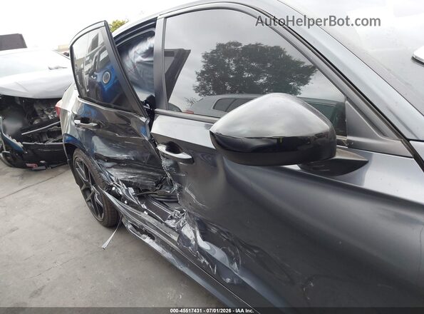 2HGFE2F50SH584975 2025 HONDA CIVIC Gray Widok z przodu
