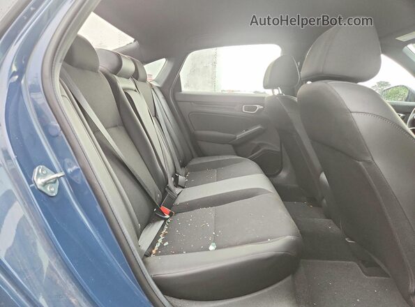 2HGFE2F50TH513230 2026 HONDA CIVIC Blue Widok tylnych siedzeń