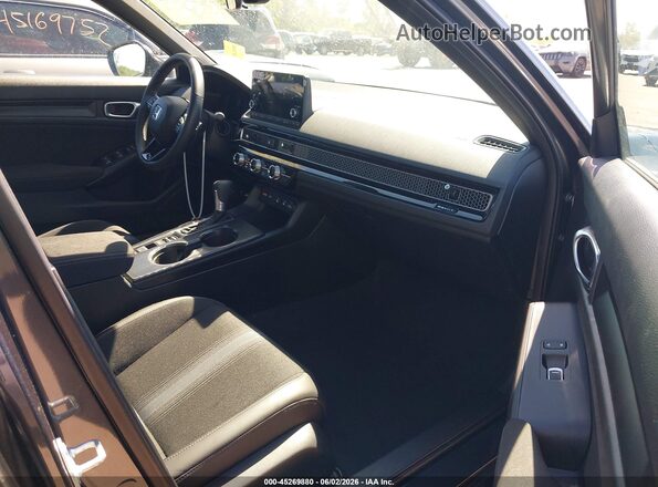 2HGFE2F50TH537916 2026 HONDA CIVIC Gray Widok wnętrza z przodu
