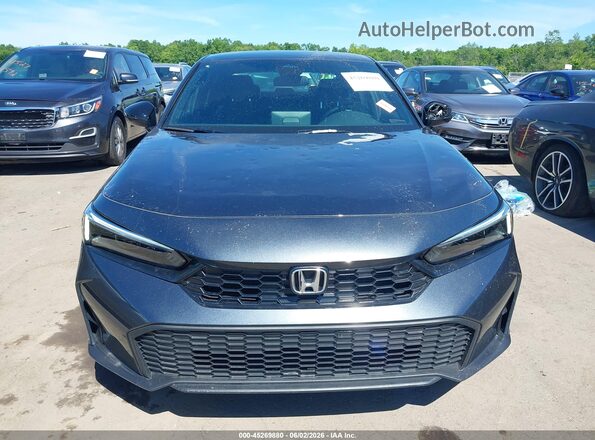 2HGFE2F50TH537916 2026 HONDA CIVIC Gray Widok zestawu wskaźników