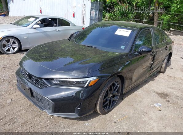 2HGFE2F50TH547314 2026 HONDA CIVIC Черный Передняя левая четверть