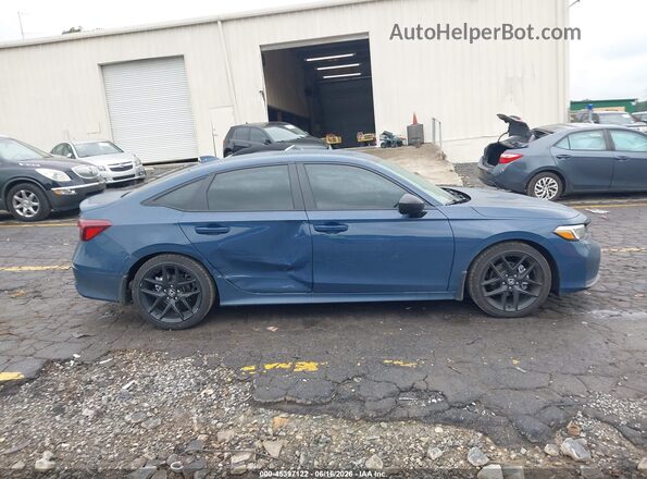 2HGFE2F50TH559608 2026 HONDA CIVIC Blue Սալոնի հետևի տեսք