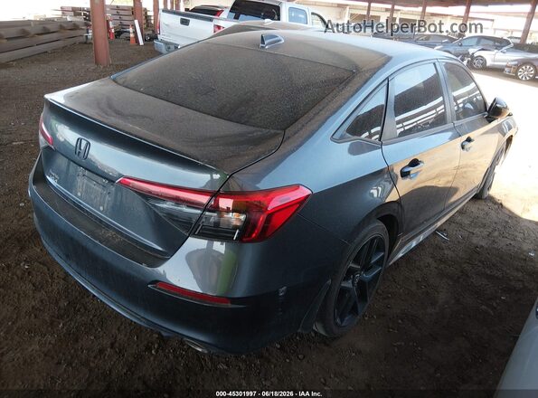 2HGFE2F51NH525793 2022 HONDA CIVIC Blue Tył prawy