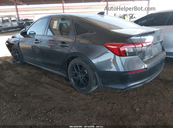 2HGFE2F51NH525793 2022 HONDA CIVIC Blue Tył lewy