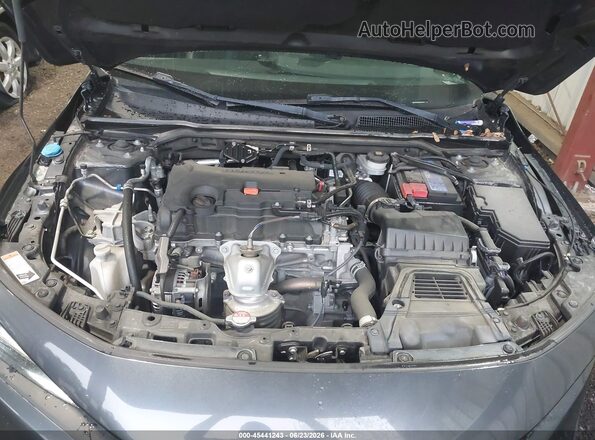 2HGFE2F51NH525809 2022 HONDA CIVIC Blue Vista trasera