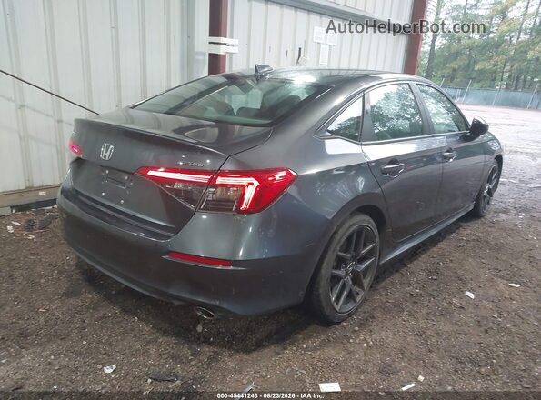 2HGFE2F51NH525809 2022 HONDA CIVIC Blue Trasero derecho