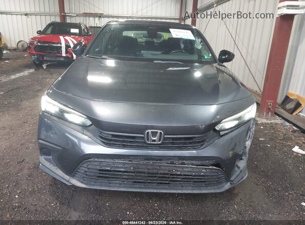 2HGFE2F51NH525809 2022 HONDA CIVIC Blue Vista del cuadro de instrumentos