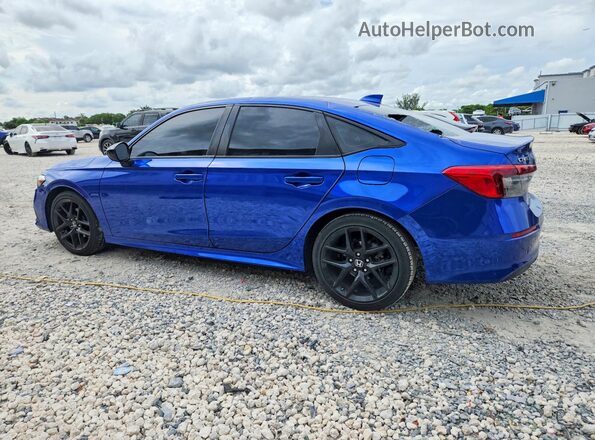 2HGFE2F51NH528077 2022 HONDA CIVIC Blue Tył lewy