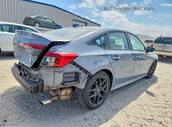 2HGFE2F51NH539418 2022 HONDA CIVIC Gray Rear right