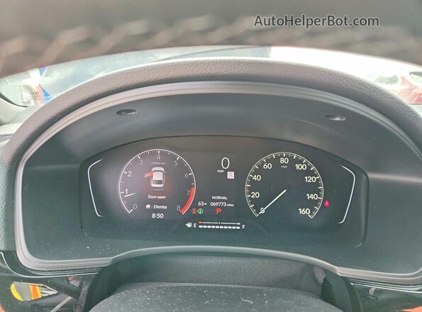 2HGFE2F51NH546403 2022 HONDA CIVIC Black Սարքավորումների վահանակի տեսք