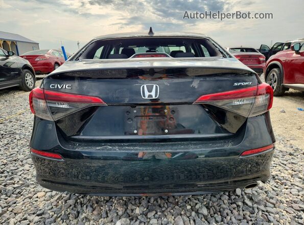 2HGFE2F51NH546403 2022 HONDA CIVIC Black Հետևի տեսք