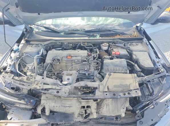 2HGFE2F51NH547132 2022 HONDA CIVIC Blue Вид задньої частини салону