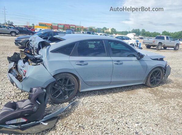 2HGFE2F51NH547132 2022 HONDA CIVIC Blue Задня права чверть