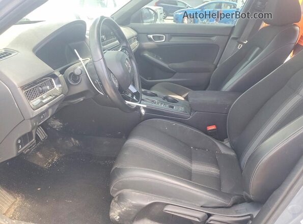 2HGFE2F51NH547132 2022 HONDA CIVIC Blue Вид салону спереду
