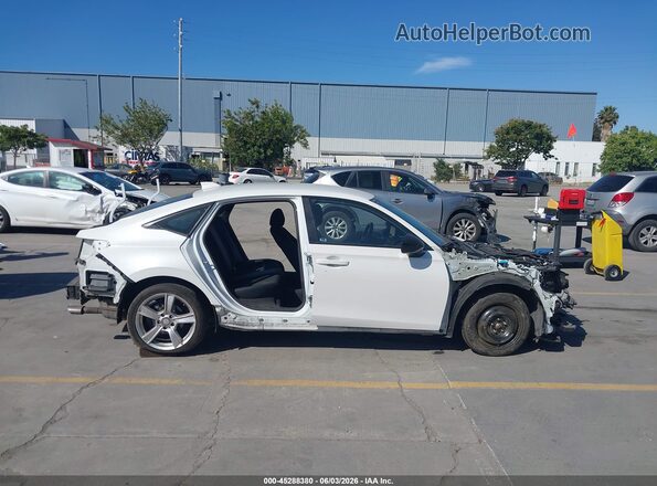 2HGFE2F51NH548345 2022 HONDA CIVIC White Սարքավորումների վահանակի տեսք