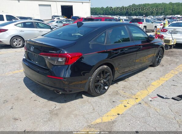 2HGFE2F51NH571401 2022 HONDA CIVIC Черный Задняя правая четверть