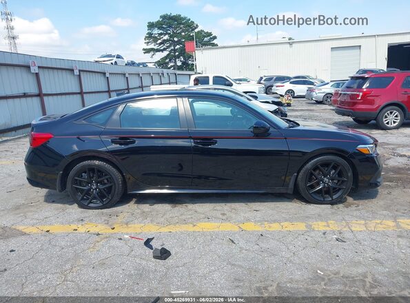 2HGFE2F51NH571401 2022 HONDA CIVIC Черный Вид задней части салона