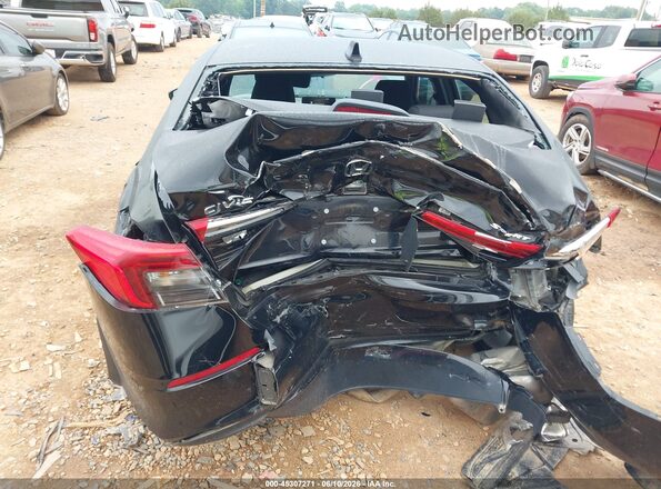 2HGFE2F51NH596198 2022 HONDA CIVIC Black Vista frontal