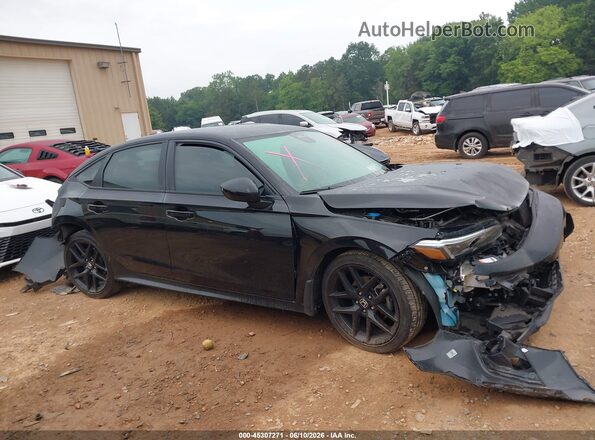 2HGFE2F51NH596198 2022 HONDA CIVIC Black Vista interior trasera