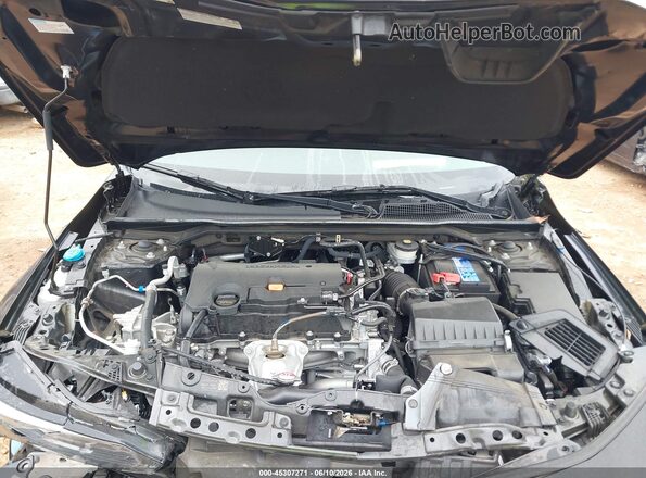 2HGFE2F51NH596198 2022 HONDA CIVIC Black Vista trasera