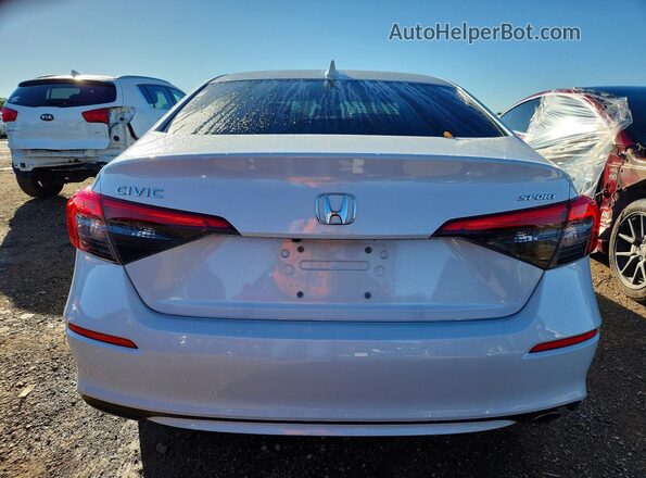 2HGFE2F51NH602324 2022 HONDA CIVIC Белый Вид сзади