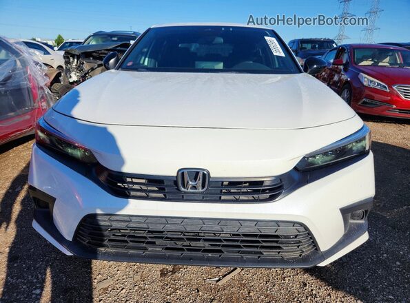 2HGFE2F51NH602324 2022 HONDA CIVIC Белый Вид спереди
