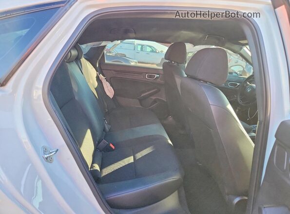 2HGFE2F51NH602324 2022 HONDA CIVIC Белый Вид задних сидений