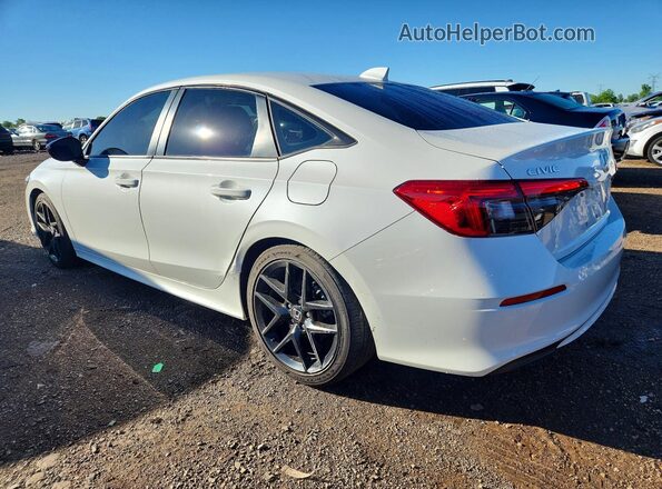 2HGFE2F51NH602324 2022 HONDA CIVIC Белый Задняя левая четверть